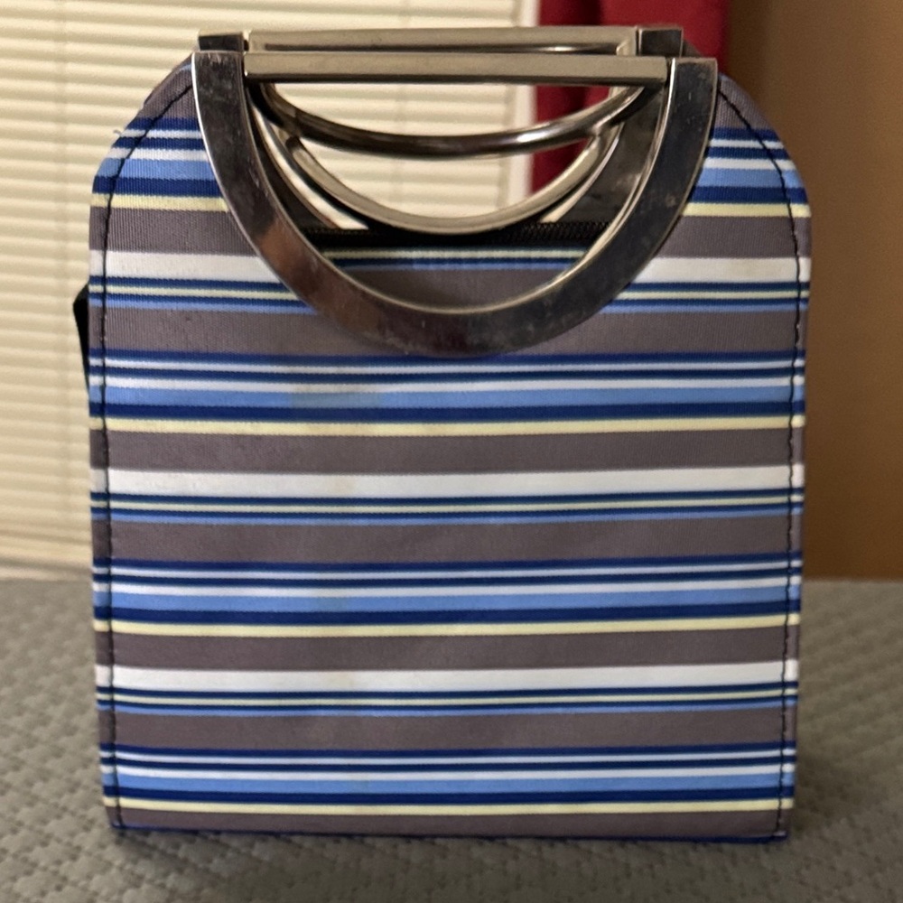 Canvas  small Vintage purse with matching wallet